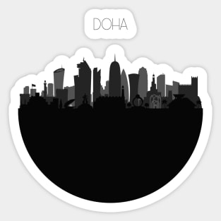 Doha Skyline Sticker